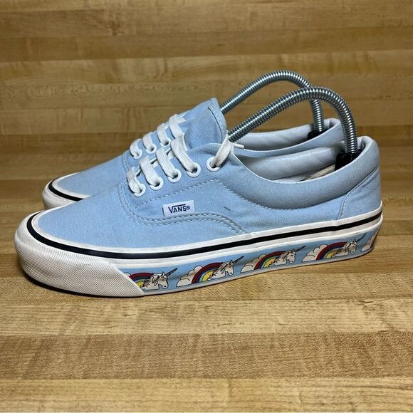 Vans Ultracush Light Blue Unicorn rainbow Shoes Style 95 Model 721278 M8 W9.5 - Picture 3 of 6